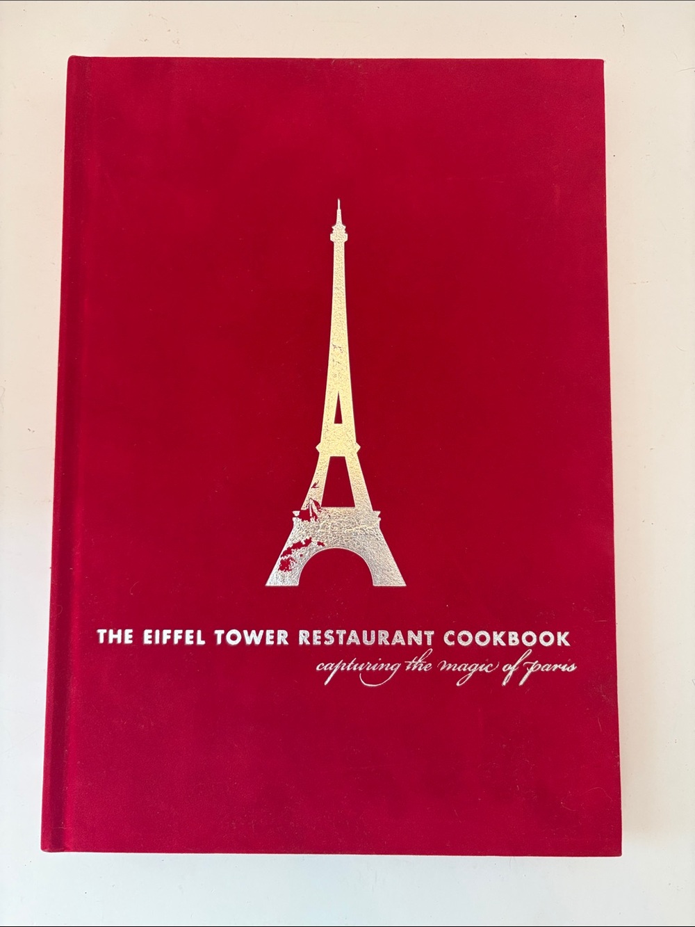 The Eiffel Tower Restaurant Cookbook - Red Cover